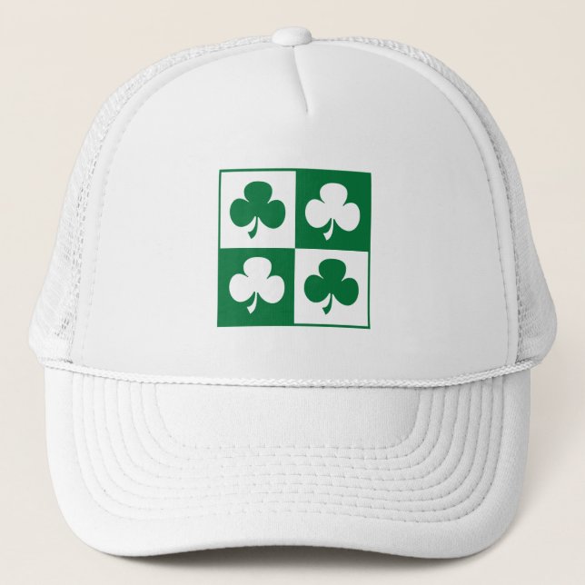 Shamrock Trucker Hat (Front)