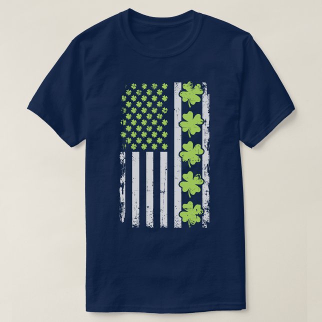 Shamrock USA T-Shirt (Design Front)