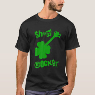 Shamrocker Guitar Music Celeb Happy St. Patrick's T-Shirt