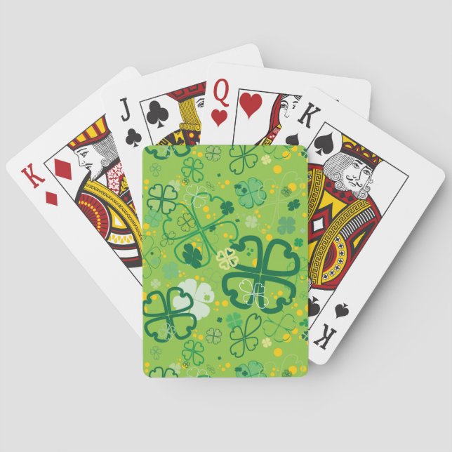 Shamrockin'! Playing Cards (Back)