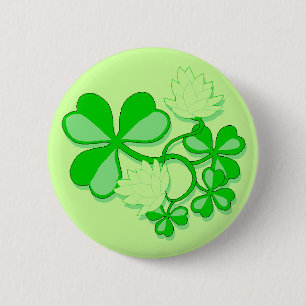 Shamrocks Button