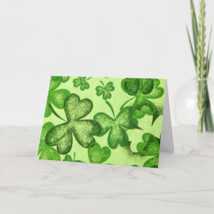 Shamrocks - Card