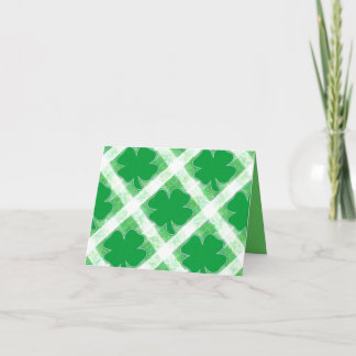 Shamrocks Card
