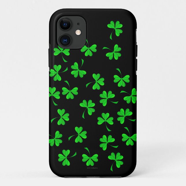 Shamrocks Case-Mate iPhone Case (Back)