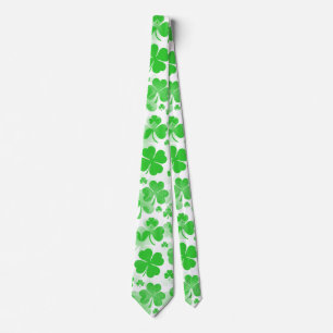 Shamrocks / Clover Tattoos pattern + your ideas Tie