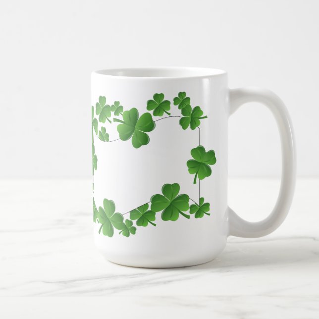 Shamrocks Coffee Mug (Right)