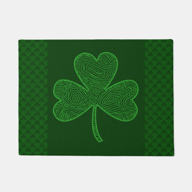 Shamrocks Doormat (Front)
