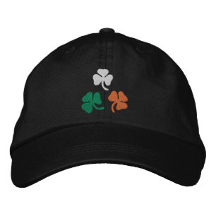 Shamrocks Embroidered Hat