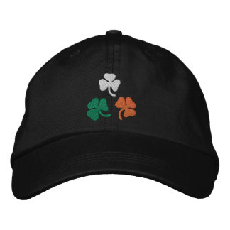 Shamrocks Embroidered Hat