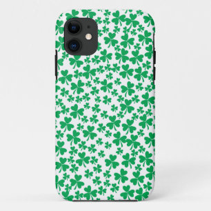 Shamrocks for St Patrick's Day iPhone 11 Case