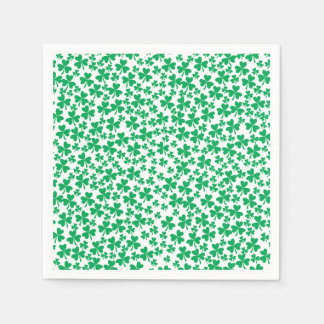 Shamrocks for St Patricks Day Napkin