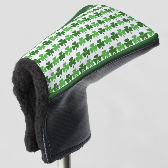 Shamrocks Golf Head Cover (3/4 Front)
