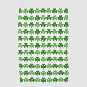Shamrocks Golf Towel
