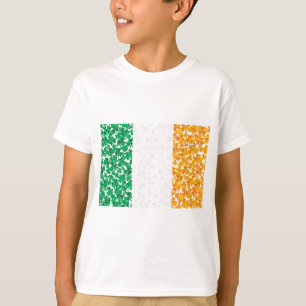 Shamrocks in a Flag T-Shirt