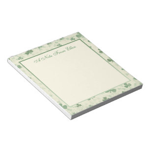 Shamrocks in the Mist Notepad