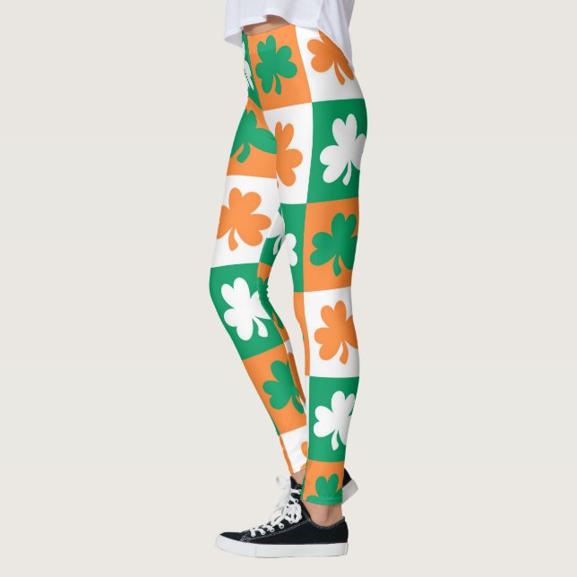 Shamrocks Leggings (Left)