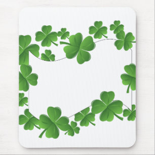 Shamrocks Mouse Mat