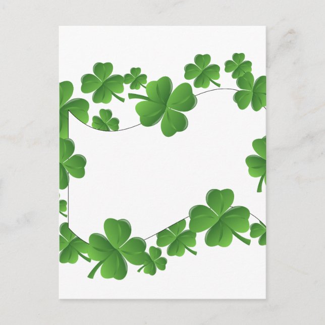 Shamrocks Postcard (Front)
