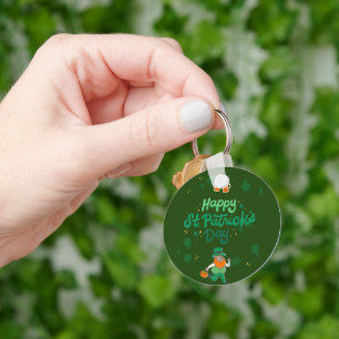 "Shamrocks & Shenanigans: A St. Patrick's Day Key Ring