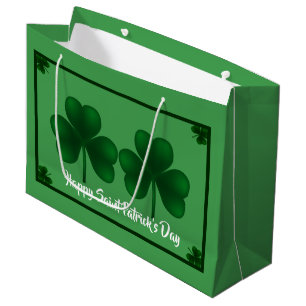 Shamrocks St Patrick’s Day LGB Large Gift Bag
