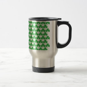 SHAMROCKS! TRAVEL MUG