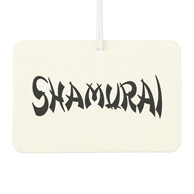 SHAMURAI CAR AIR FRESHENER (Front)