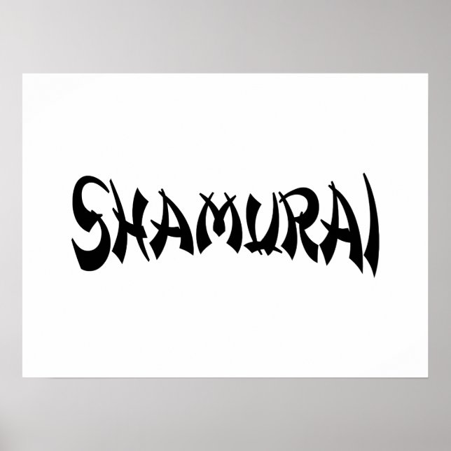 SHAMURAI POSTER (Front)