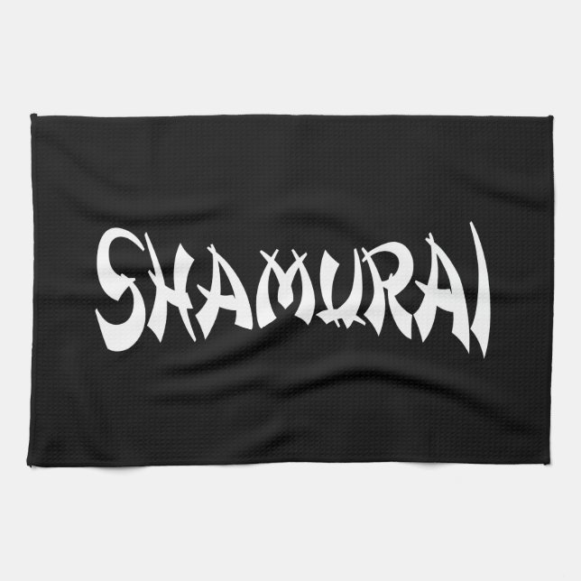 SHAMURAI TEA TOWEL (Horizontal)