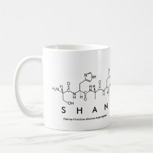 Shan peptide name mug