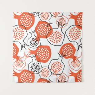 SHANA TOVA CARD,Rosh Hashanah Greeting Card,with h Tapestry