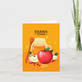 Shana Tova - Happy Jewish New Year Holiday Card
