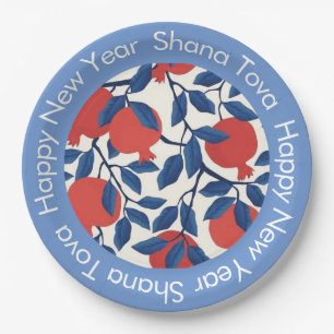 Shana Tova  Paper Plate