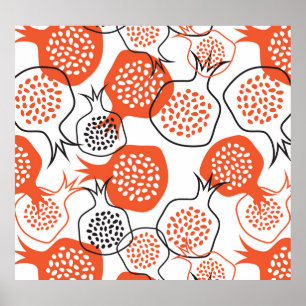 SHANA TOVA: Pomegranate Card Poster