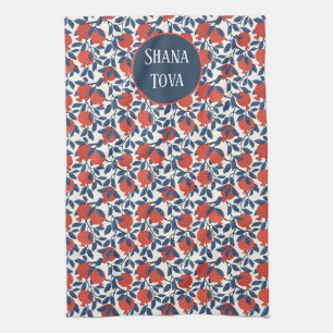 Shana Tova Pomegranate Tea Towel
