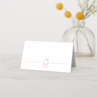 Shana Tova Rosh Hashana Apple Place Card