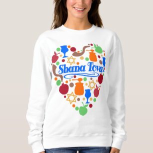 Shana Tova Rosh Hashanah Jewish New Year Holiday Sweatshirt
