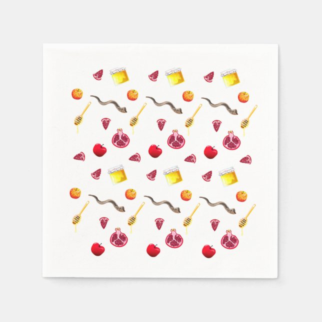 shana tova,shana tova rosh hashanah,shanah tovah, napkin (Front)