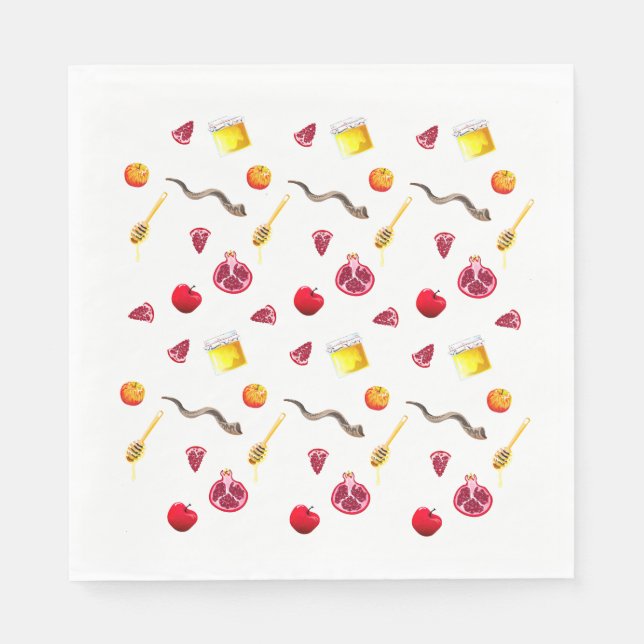 shana tova,shana tova rosh hashanah,shanah tovah, napkin (Front)