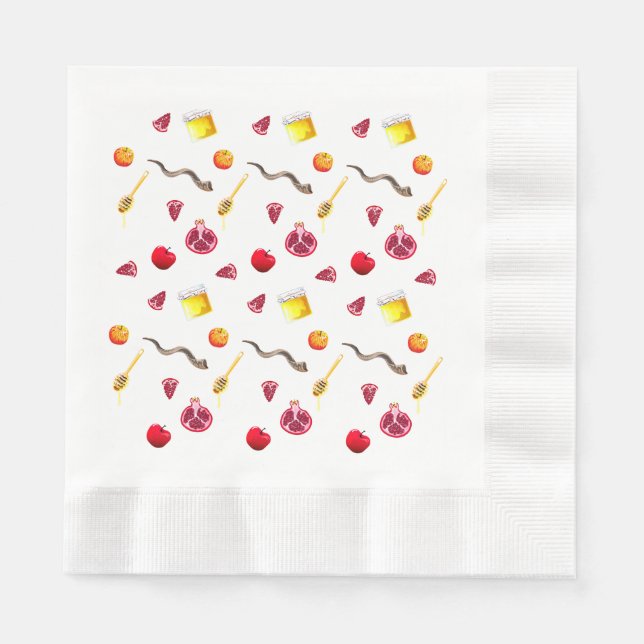 shana tova,shana tova rosh hashanah,shanah tovah, napkin (Front)