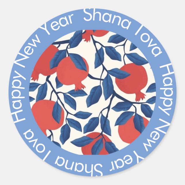 Shana Tova Sticker (Front)