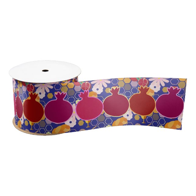Shanah Tovah festival Party decoration Satin Ribbon (Spool)