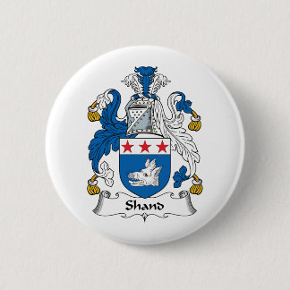 Shand Family Crest 6 Cm Round Badge