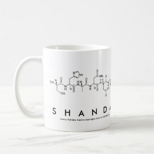 Shanda peptide name mug