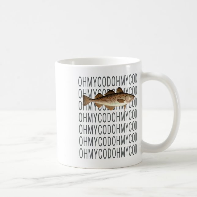 Shane Awesome - Oh My Cod Fish  Coffee Mug (Right)