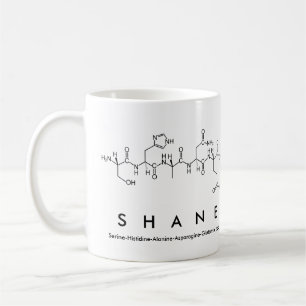 Shane peptide name mug