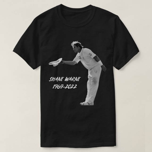 Shane Warne                                        T-Shirt (Design Front)
