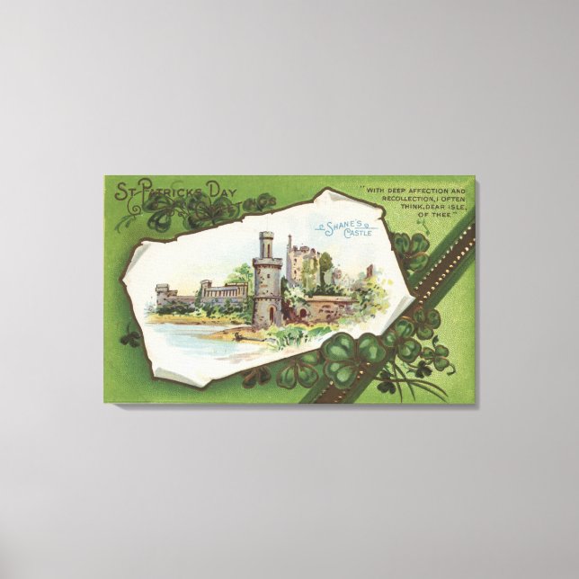 Shane's Castle Scene Canvas Print (Front)