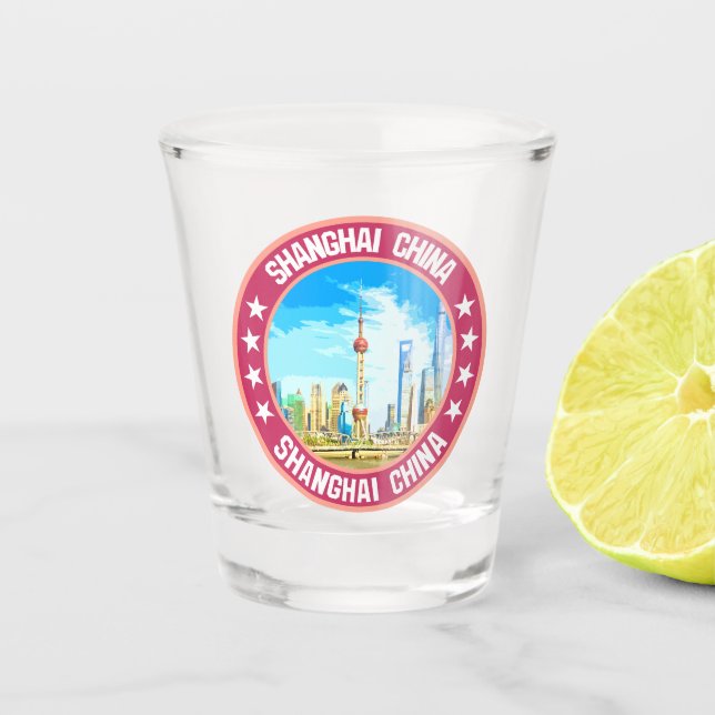 Shangai                                            shot glass (Front)
