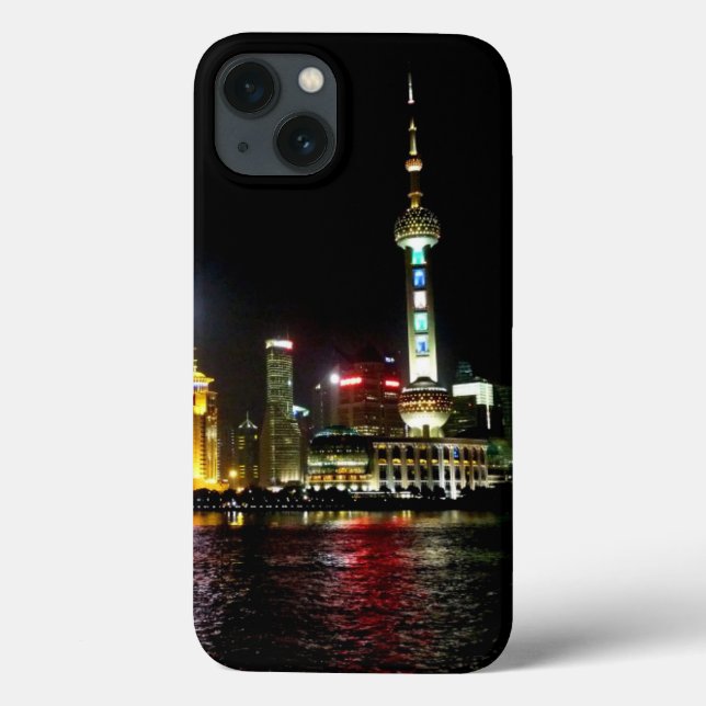 Shanghai at Night Case-Mate iPhone Case (Back)