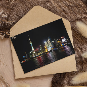 Shanghai at Night Postcard